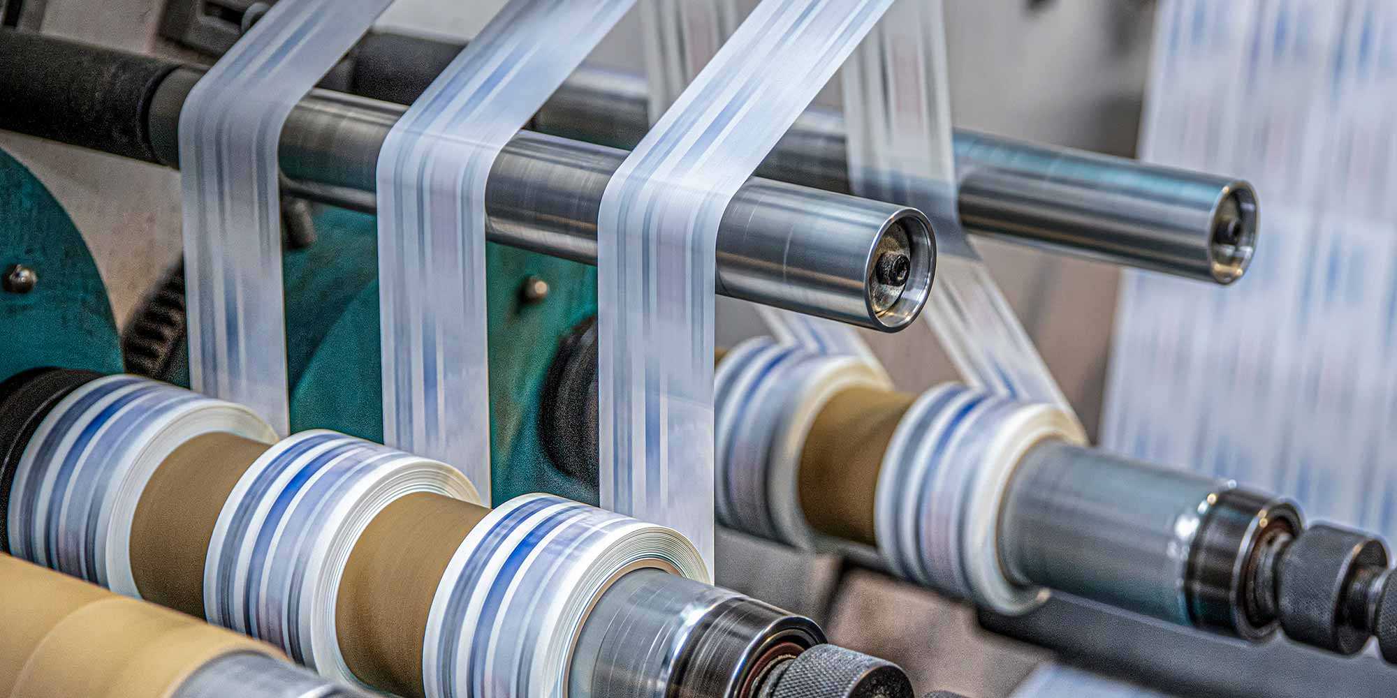 Label printing press