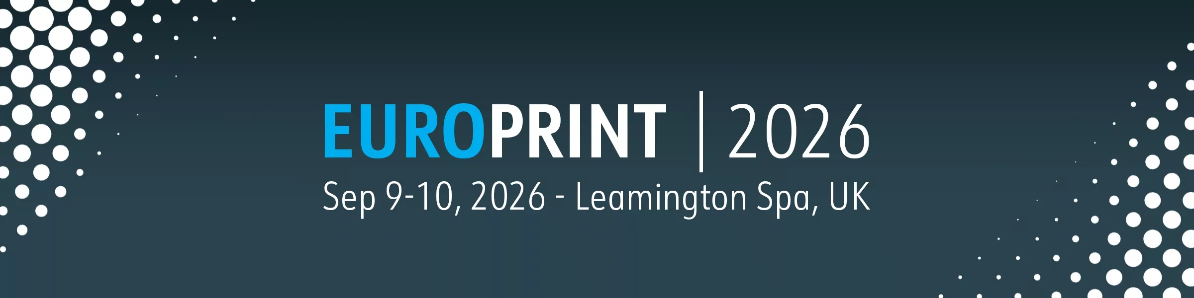 Europrint 2026 website banner
