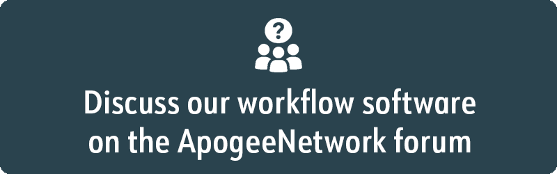 Apogee user Forum