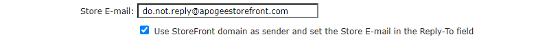 StoreFront order email confirmation