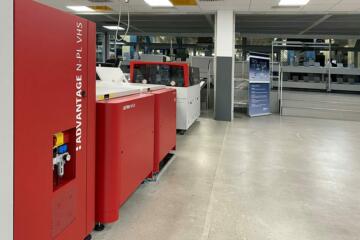 Attiro cleanout unit for newspaper print production