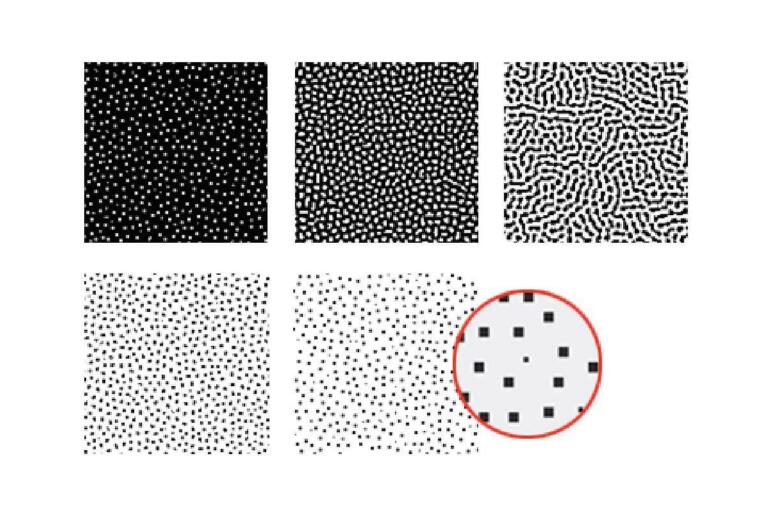 CristalRaster dot structure