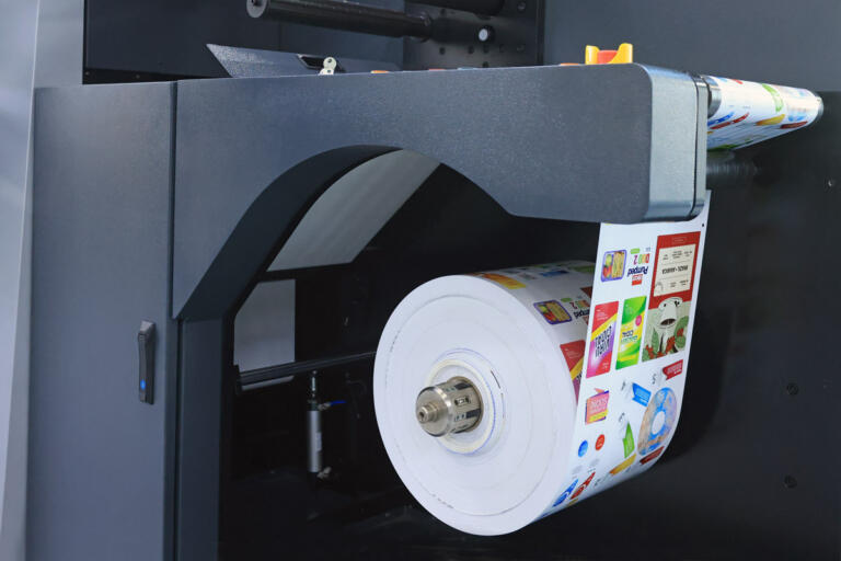 labels printed by an ECO3 ELIO Forma digital press