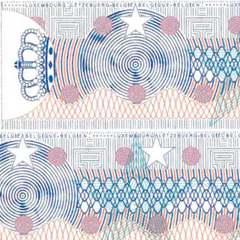 Tax stamp design